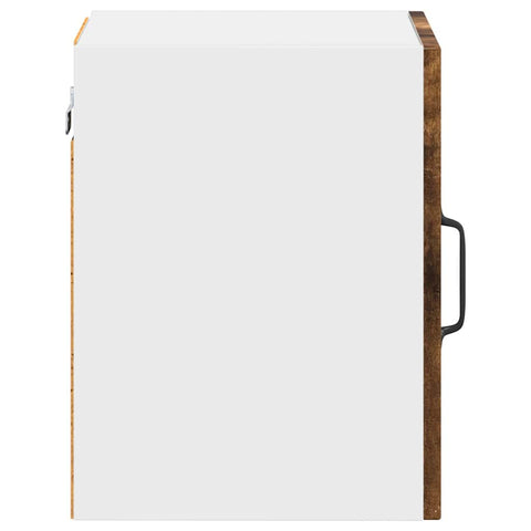 vidaXL Kitchen Wall Cabinet with Door 2 pcs Smoked Oak 30 x 31 x 40 cm