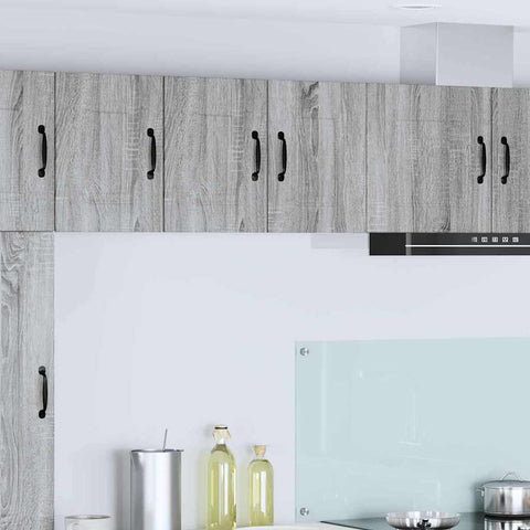 vidaXL Kitchen Wall Cabinet with Shelf Grey Sonoma 30 x 31 x 40 cm