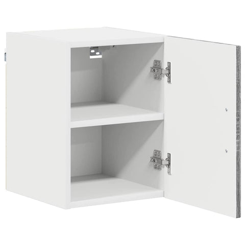 vidaXL Kitchen Wall Cabinet with Shelf Grey Sonoma 30 x 31 x 40 cm