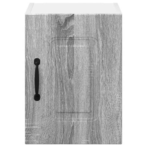 vidaXL Kitchen Wall Cabinet 2 pcs Grey Sonoma 30 x 31 x 40 cm