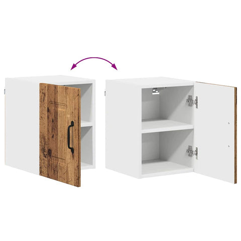 vidaXL Kitchen Wall Cabinet Old Wood 30 x 31 x 40 cm Engineered Wood