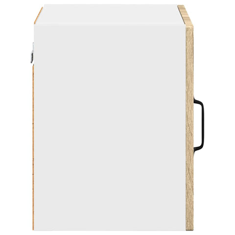 vidaXL Kitchen Wall Cabinet with Door 2 pcs Sonoma Oak 40 x 31 x 40 cm