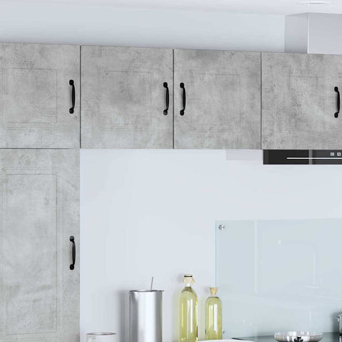 vidaXL Kitchen Wall Cabinet with Shelf Concrete Grey 40 x 31 x 40 cm
