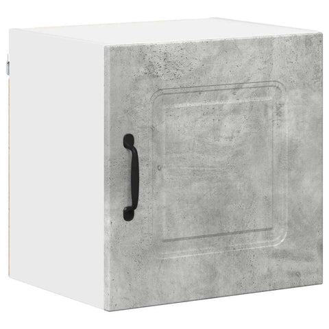 vidaXL Kitchen Wall Cabinet with Shelf Concrete Grey 40 x 31 x 40 cm