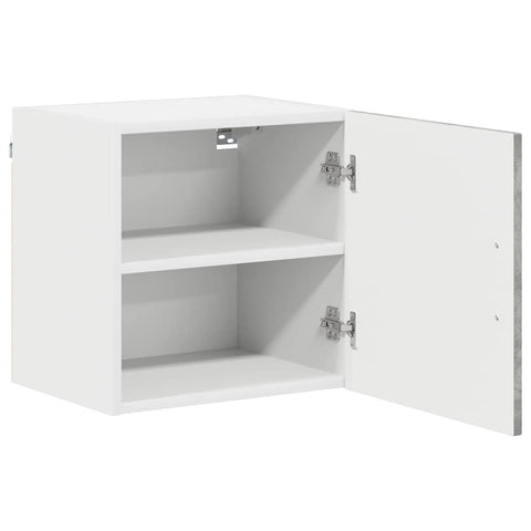 vidaXL Kitchen Wall Cabinet with Shelf Concrete Grey 40 x 31 x 40 cm
