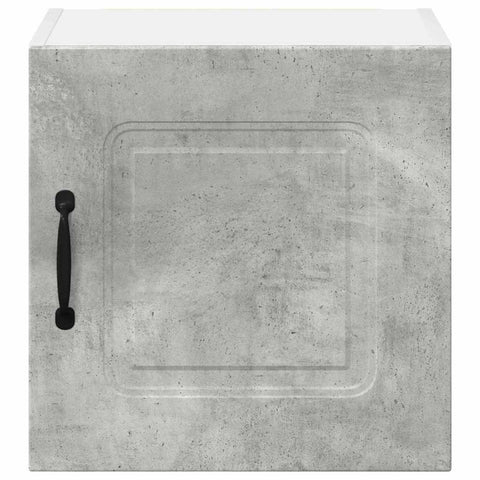 vidaXL Kitchen Wall Cabinet with Shelf Concrete Grey 40 x 31 x 40 cm