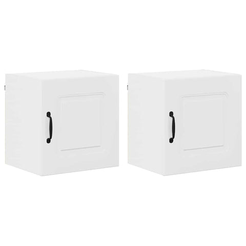 vidaXL Kitchen Wall Cabinet 2 pcs High Gloss White 40 x 31 x 40 cm