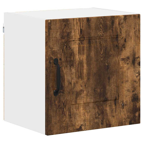 vidaXL Kitchen Wall Cabinet Smoked Oak 40 x 31 x 40 cm Engineered Wood