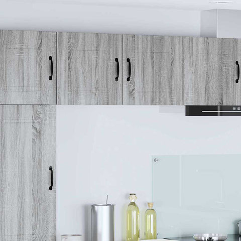 vidaXL Kitchen Wall Cabinet 2 pcs Grey Sonoma 40 x 31 x 40 cm