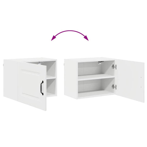 vidaXL Kitchen Wall Cabinet White 50 x 31 x 40 cm Engineered Wood