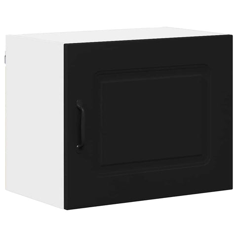 vidaXL Kitchen Wall Cabinet Black 50 x 31 x 40 cm Engineered Wood