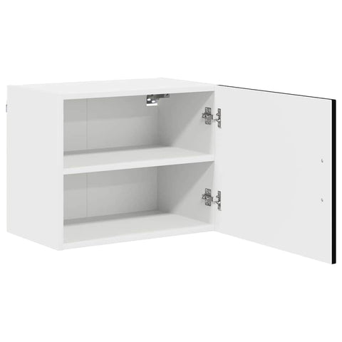 vidaXL Kitchen Wall Cabinet with Shelf 2 pcs Black 50 x 31 x 40 cm