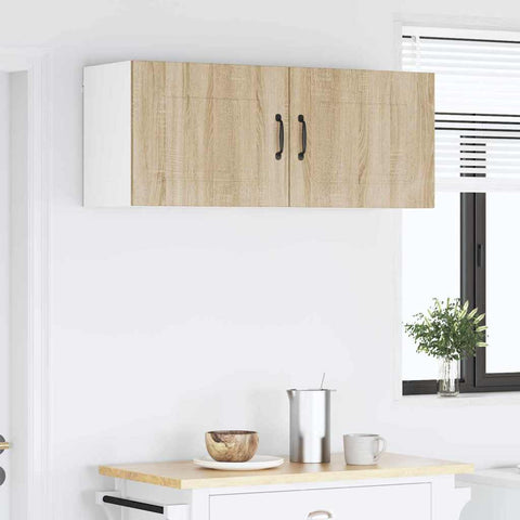 vidaXL Kitchen Wall Cabinet Sonoma Oak 50 x 31 x 40 cm Engineered Wood