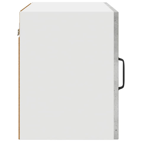 vidaXL Kitchen Wall Cabinet with Shelf Concrete Grey 50 x 31 x 40 cm