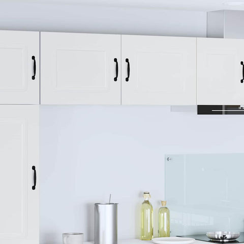vidaXL Kitchen Wall Cabinet 2 pcs High Gloss White 50 x 31 x 40 cm