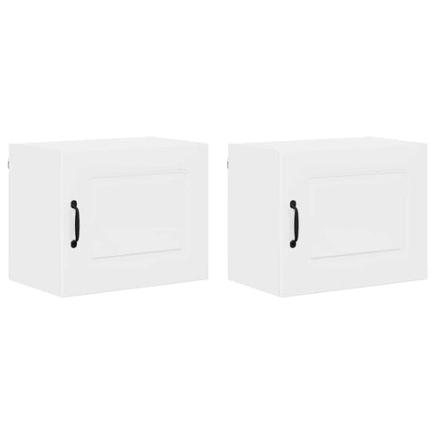 vidaXL Kitchen Wall Cabinet 2 pcs High Gloss White 50 x 31 x 40 cm