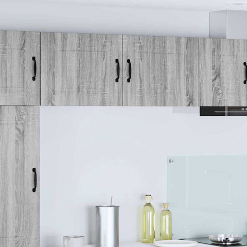 vidaXL Kitchen Wall Cabinet with Shelf Grey Sonoma 50 x 31 x 40 cm
