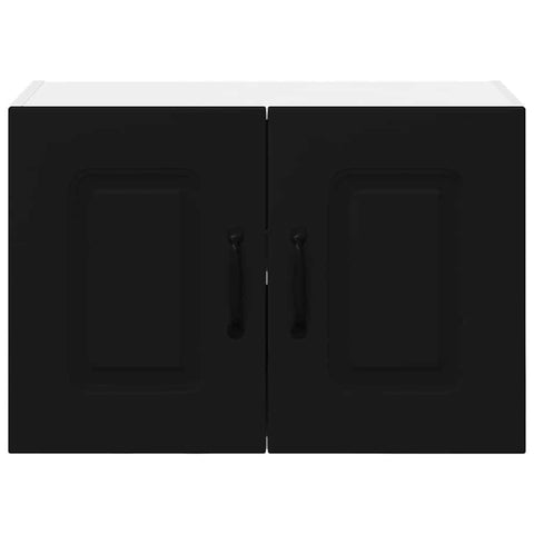 vidaXL Kitchen Wall Cabinet Black 60 x 31 x 40 cm Engineered Wood