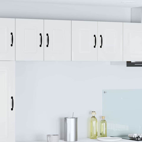 vidaXL Kitchen Wall Cabinet with Door High Gloss White 60 x 31 x 40 cm