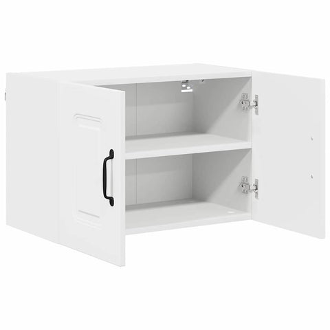 vidaXL Kitchen Wall Cabinet with Door High Gloss White 60 x 31 x 40 cm