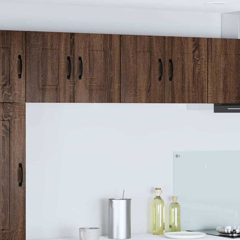 vidaXL Kitchen Wall Cabinet Brown Oak 60 x 31 x 40 cm Engineered Wood