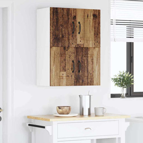 vidaXL Kitchen Wall Cabinet Old Wood 60 x 31 x 40 cm Engineered Wood