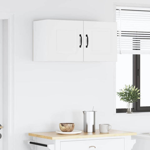 vidaXL Kitchen Wall Cabinet White 80 x 31 x 40 cm Engineered Wood