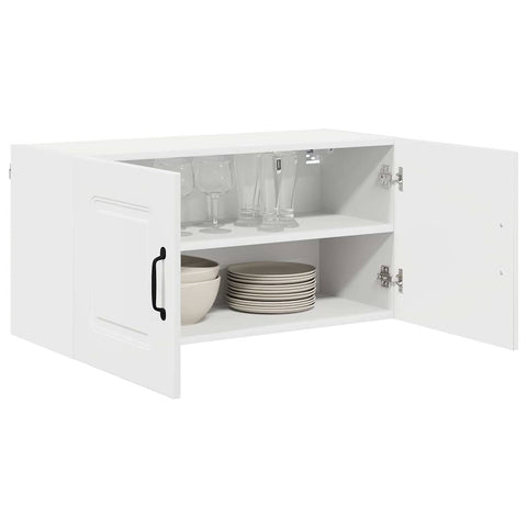 vidaXL Kitchen Wall Cabinet White 80 x 31 x 40 cm Engineered Wood