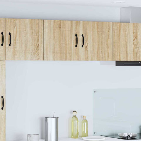 vidaXL Kitchen Wall Cabinet Sonoma Oak 80 x 31 x 40 cm Engineered Wood
