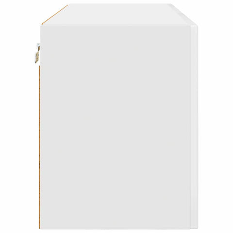 vidaXL Kitchen Wall Cabinet with Door High Gloss White 80 x 31 x 40 cm