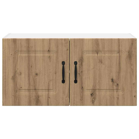 vidaXL Kitchen Wall Cabinet with Shelf Artisan Oak 80 x 31 x 40 cm