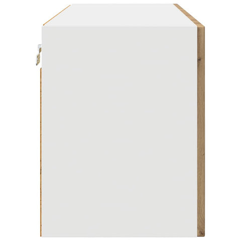 vidaXL Kitchen Wall Cabinet with Shelf Artisan Oak 80 x 31 x 40 cm