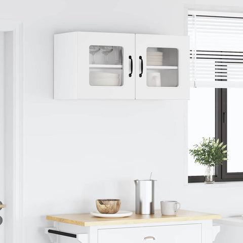 vidaXL Kitchen Wall Cabinet White 80 x 31 x 40 cm Engineered Wood