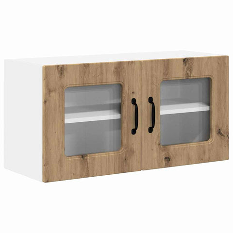 vidaXL Kitchen Wall Cabinet with Shelf Artisan Oak 80 x 31 x 40 cm