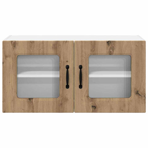 vidaXL Kitchen Wall Cabinet with Shelf Artisan Oak 80 x 31 x 40 cm
