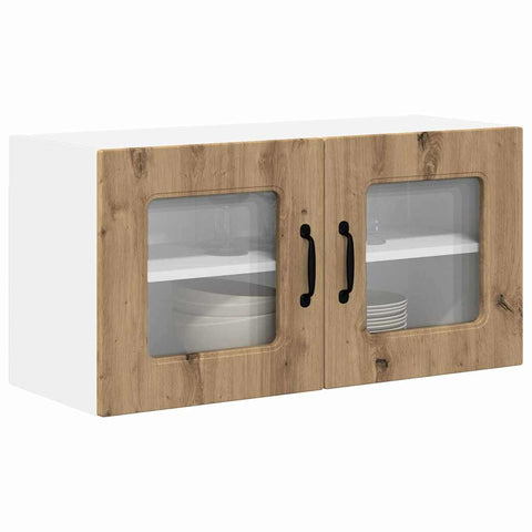 vidaXL Kitchen Wall Cabinet with Shelf Artisan Oak 80 x 31 x 40 cm