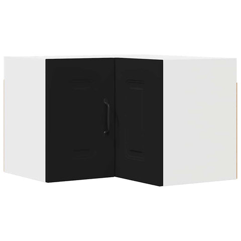 vidaXL Kitchen Wall Cabinet Black 57 x 57 x 40 cm Engineered Wood