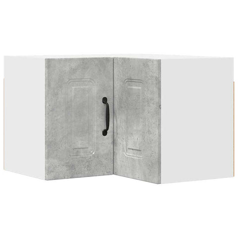 vidaXL Kitchen Wall Cabinet with Shelf Concrete Grey 57 x 57 x 40 cm