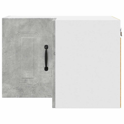 vidaXL Kitchen Wall Cabinet with Shelf Concrete Grey 57 x 57 x 40 cm