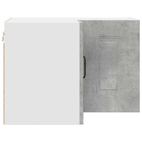 vidaXL Kitchen Wall Cabinet with Shelf Concrete Grey 57 x 57 x 40 cm