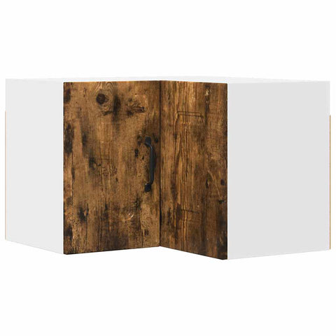 vidaXL Kitchen Wall Cabinet Smoked Oak 57 x 57 x 40 cm Engineered Wood
