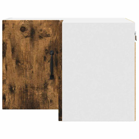 vidaXL Kitchen Wall Cabinet Smoked Oak 57 x 57 x 40 cm Engineered Wood