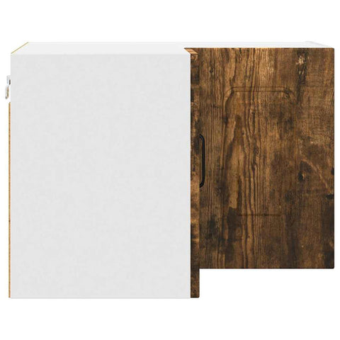 vidaXL Kitchen Wall Cabinet Smoked Oak 57 x 57 x 40 cm Engineered Wood