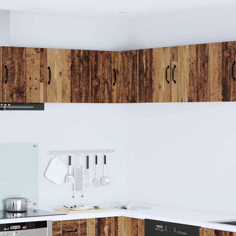 vidaXL Kitchen Wall Cabinet Old Wood 57 x 57 x 40 cm Engineered Wood