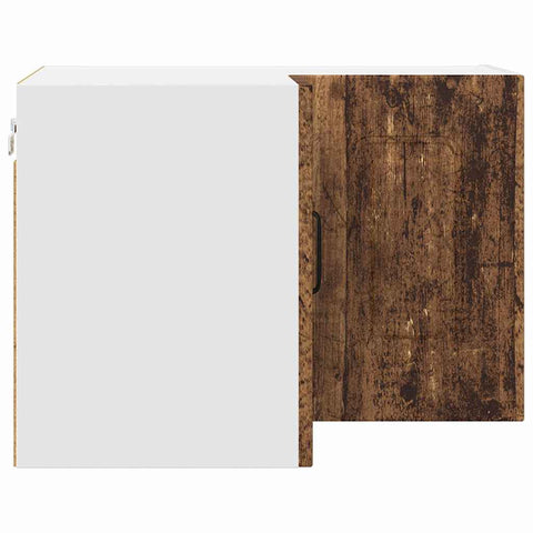 vidaXL Kitchen Wall Cabinet Old Wood 57 x 57 x 40 cm Engineered Wood