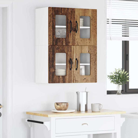 vidaXL Kitchen Wall Cabinet Old Wood 60 x 31 x 40 cm Engineered Wood