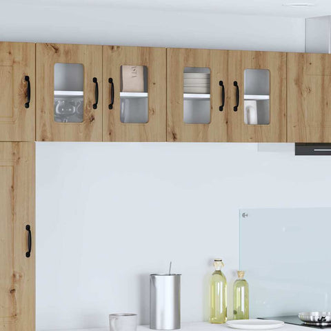 vidaXL Kitchen Wall Cabinet with Shelf Artisan Oak 60 x 31 x 40 cm