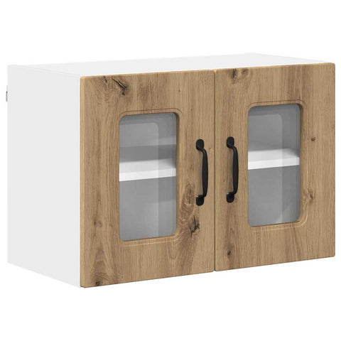 vidaXL Kitchen Wall Cabinet 2 pcs Artisan Oak 60 x 31 x 40 cm