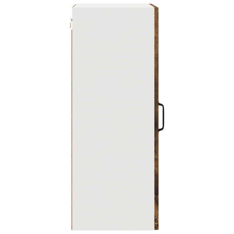 vidaXL Kitchen Wall Cabinet with Door 2 pcs Smoked Oak 40 x 31 x 80 cm