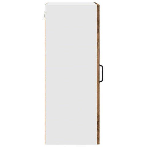 vidaXL Kitchen Wall Cabinet with Shelf 2 pcs Old Wood 40 x 31 x 80 cm